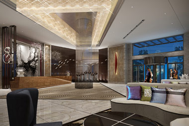 深圳紅嶺主題酒店設(shè)計效果圖